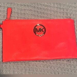 Michael Kors Leather Wristlet